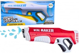 Automatická vodná pištoľ červená 350 ml