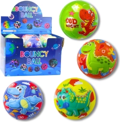 Penená loptička s dinosaurami 10 cm