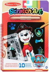 Melissa & Doug PAW PATROL škrabacie umenie – Marshall, kreatívny blok