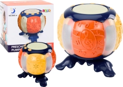 Interaktívna vzdelávacia tekvica s hudbou a svetlami