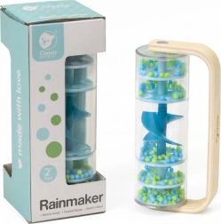 Klasická dažďová palička s guľôčkami – modrá