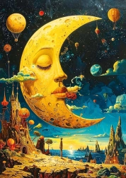 Puzzle Sen o mesiaci 1000 dielikov