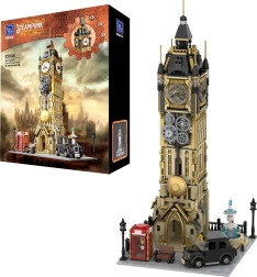 Stavebnica Pantasy Steampunk hodinová veža Big Ben, 2424 dielikov