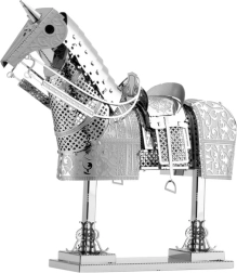 Metal earth 3d puzzle konské brnenie
