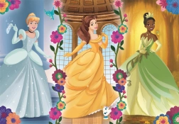 CLEMENTONI Puzzle Disney princezné 104 dielikov
