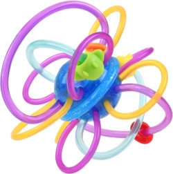 Senzorické hryzadlo pre bábätko s hrkálkou – Varianta B