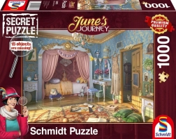 Schmidt tajomné puzzle June's Journey: Spálňa slečny June 1000 dielikov