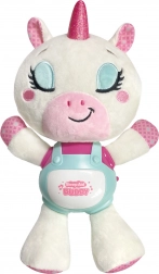 Uspávačik jednorožec s melódiami a svetlom 29 cm