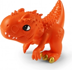 Oranžový dinosaurus 14 cm