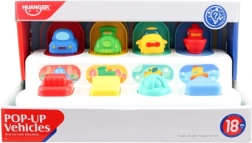 Detská hra – vyskakovacie dopravné prostriedky