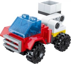 Qman Squros záchranné vozidlo Skyline 3v1 – mini stavebnica