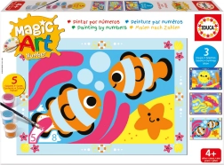 Maľovanie podľa čísel: podmorský svet EDUCA