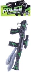 Plastový raketomet s 3 raketami pre deti