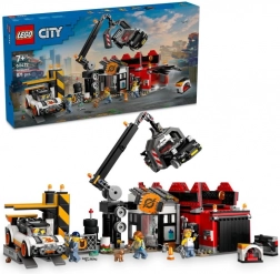 LEGO City šrotovisko s autami