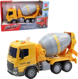 Auto miešačka na zotrvačník so svetlom a zvukom