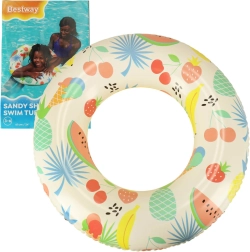Nafukovací plavecký kruh s ovocným motívom BESTWAY 61 cm