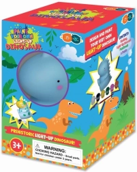 Svietiaci dinosaurus na vymaľovanie