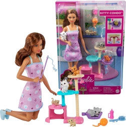 Barbie opatrovateľka mačiatok Kitty Condo – hra so zvieratkami od MATTEL