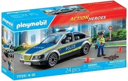 Playmobil policajné vozidlo s majákom a zvukom