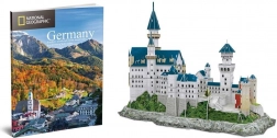 CUBICFUN 3D puzzle National Geographic: Neuschwanstein, 121 dielikov