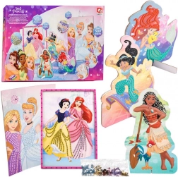 disney princess kreatívna diamantová mozaika – princezné