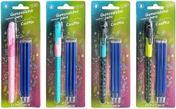 Gumovateľné pero Concorde CoolMix, modrá 0,7 mm + 3 náhradné náplne