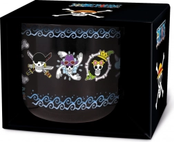 Keramický hrnček One Piece s lebkami 400 ml