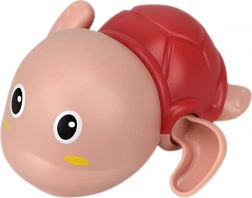 Woopie plávajúca naťahovacia korytnačka do kúpeľa ružová