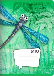 zošit A5, 10 listov – štvorčekovaný