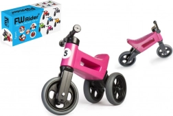 Odrážadlo Funny Wheels Rider Sport 2v1 pre deti – Ružová