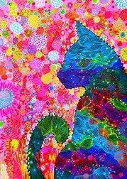 Puzzle Toulavá mačka 1500 dielikov ENJOY