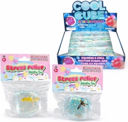 Relax ačná antistresová kocka s rybičkou 5 cm