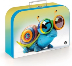 Detský lamino kufrík Slimák