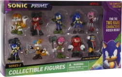 Figúrky Sonic – Deluxe box 12 ks