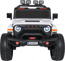Detské elektrické autíčko Extreme Sport 4x4, biele