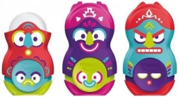 Maped strúhadlo s gumou Loopy Totem, mix farieb