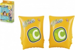 Nafukovacie rukávniky Swim Safe žlté, 2 komory 25x15 cm v krabičke 12x19,5 cm pre deti 3–6 rokov