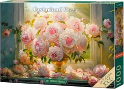 Puzzle letné pivonky 1000 dielikov – Castorland Art Collection