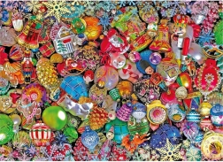 CLEMENTONI Puzzle Impossible: trblietavé Vianoce, 1000 dielikov