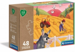 Puzzle CLEMENTONI Play for Future – Zvieratá na farme 3×48 dielikov