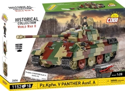 Stavebnica tanku Panther Ausf. A 1:28 od COBI – 1152 dielikov