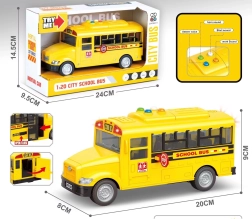 Školský autobus so svetlom a zvukom 1:20