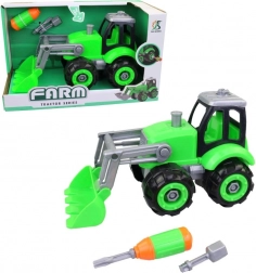 Skrutkovací bager pre deti