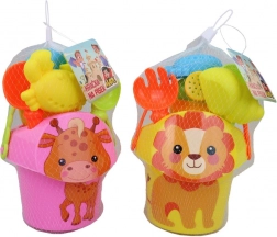 Súprava na piesok so zvieratkom 7 ks