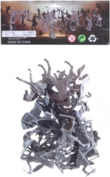 Rytieri v sáčku – plastová sada rytierov a koní