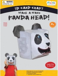 Kreatívna sada 3D maska panda Fiesta Crafts