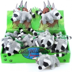 Plyšový mýval na kľúče 14 cm