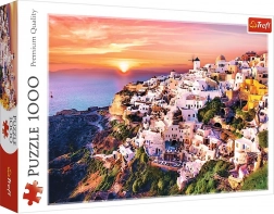 Puzzle Santorini Západ Slnka 1000 Dielikov