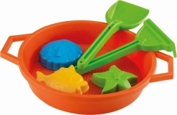 Androni sitko s doplnkami na piesok