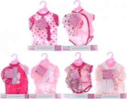 Oblečky pre bábiky 40–45 cm BABY ROSE na vešiaku